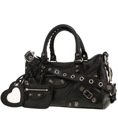 Bolso de mano Balenciaga  City en cuero negro