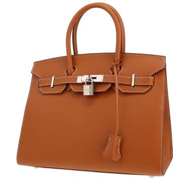 Hermès  Birkin 30 cm handbag  in gold epsom leather