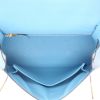 Hermès  Kelly 25 cm handbag  in blue Celeste epsom leather - Detail D3 thumbnail