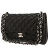 Chanel  Timeless Jumbo handbag  in black quilted leather - 00pp thumbnail