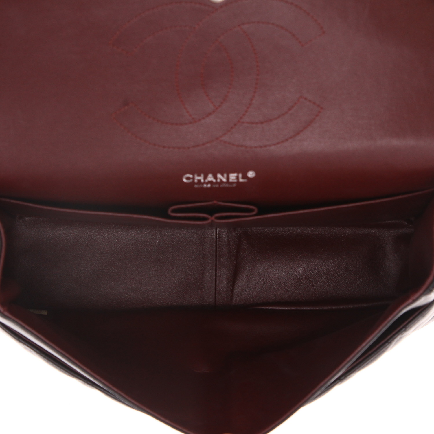 Sac à main Chanel  Timeless Jumbo en cuir matelassé noir - Detail D3