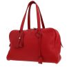 Borsa Hermès  Victoria in pelle togo rossa - 00pp thumbnail