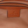 Gucci  Jackie handbag  in black felt  and brown leather - Detail D2 thumbnail