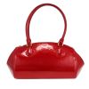 Bolso de mano Louis Vuitton  Sherwood en charol Monogram rojo - 360 thumbnail