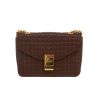 Celine  C bag handbag  in brown quilted leather - 360 thumbnail