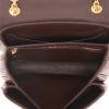 Celine  C bag handbag  in brown quilted leather - Detail D3 thumbnail