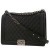 Bolso de mano Chanel  Boy Maxi en cuero acolchado negro - 00pp thumbnail