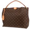 Bolso de mano Louis Vuitton  Graceful en lona Monogram marrón y cuero natural - 00pp thumbnail