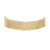 Bracciale Cartier Draperie modello piccolo in oro giallo - 00pp thumbnail