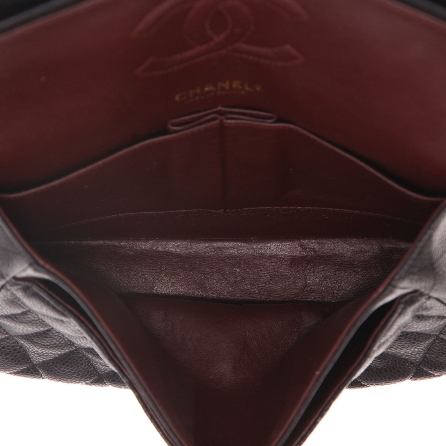 Sac à main Chanel  Timeless Classic en cuir matelassé noir - Detail D3