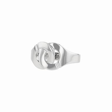 Sortija Dinh Van Menottes R10 de oro blanco