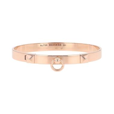 Bracciale Hermès Collier de chien in oro rosa
