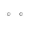 Paire de boucles d'oreilles Cartier Cartier d'Amour en or blanc et diamants - 00pp thumbnail