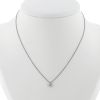 Collar De Beers DB Classic de platino y diamante - 360 thumbnail