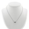 Bulgari B.Zero1 pendant in white gold - 360 thumbnail