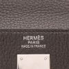 Bolso de mano Hermès  Kelly 35 cm en cuero togo gris antracita - Detail D2 thumbnail