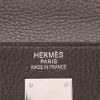 Sac à main Hermès  Kelly 35 cm en cuir togo gris anthracite - Detail D2 thumbnail
