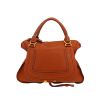 Chloé  Marcie handbag  in brown leather - 360 thumbnail