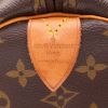 Borsa da viaggio Louis Vuitton  Keepall 55 in tela monogram marrone e pelle naturale - Detail D6 thumbnail