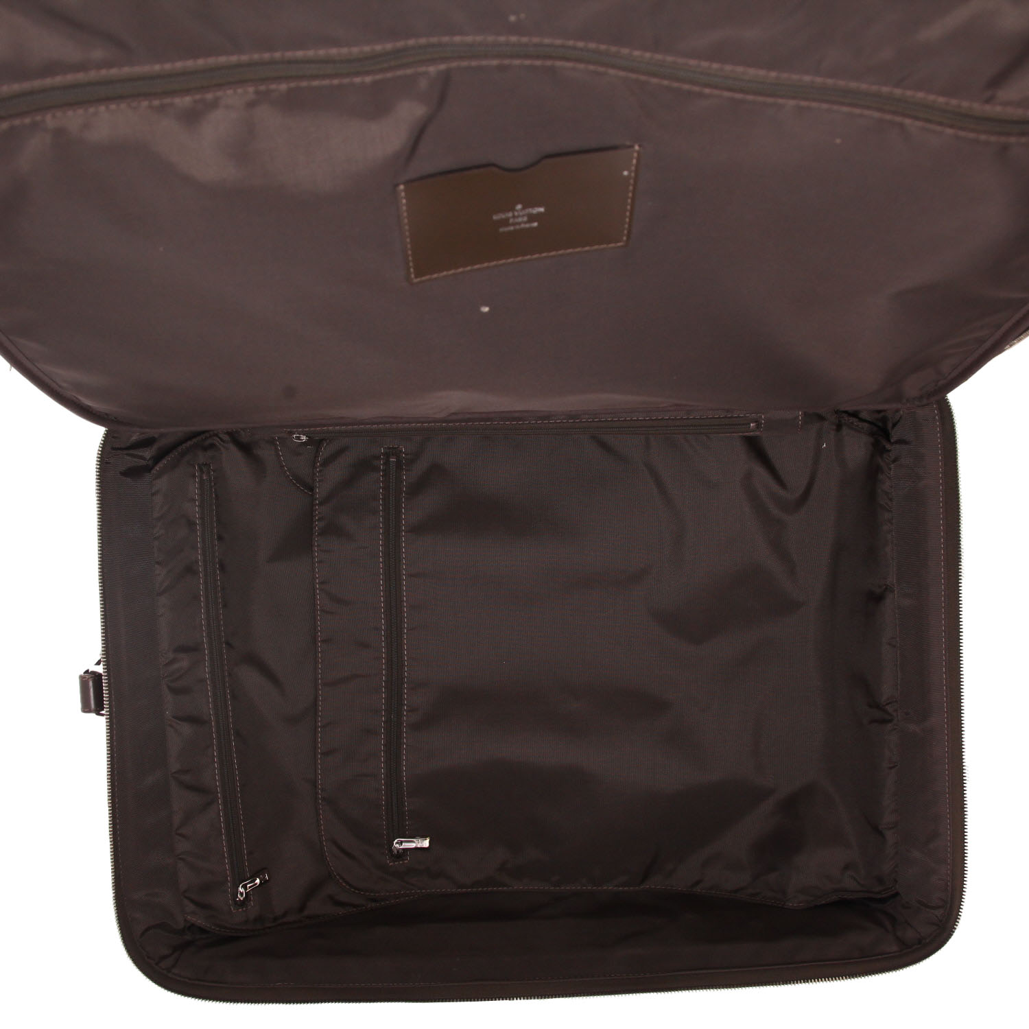 Louis Vuitton  Pegase suitcase  in brown taiga leather - Detail D3