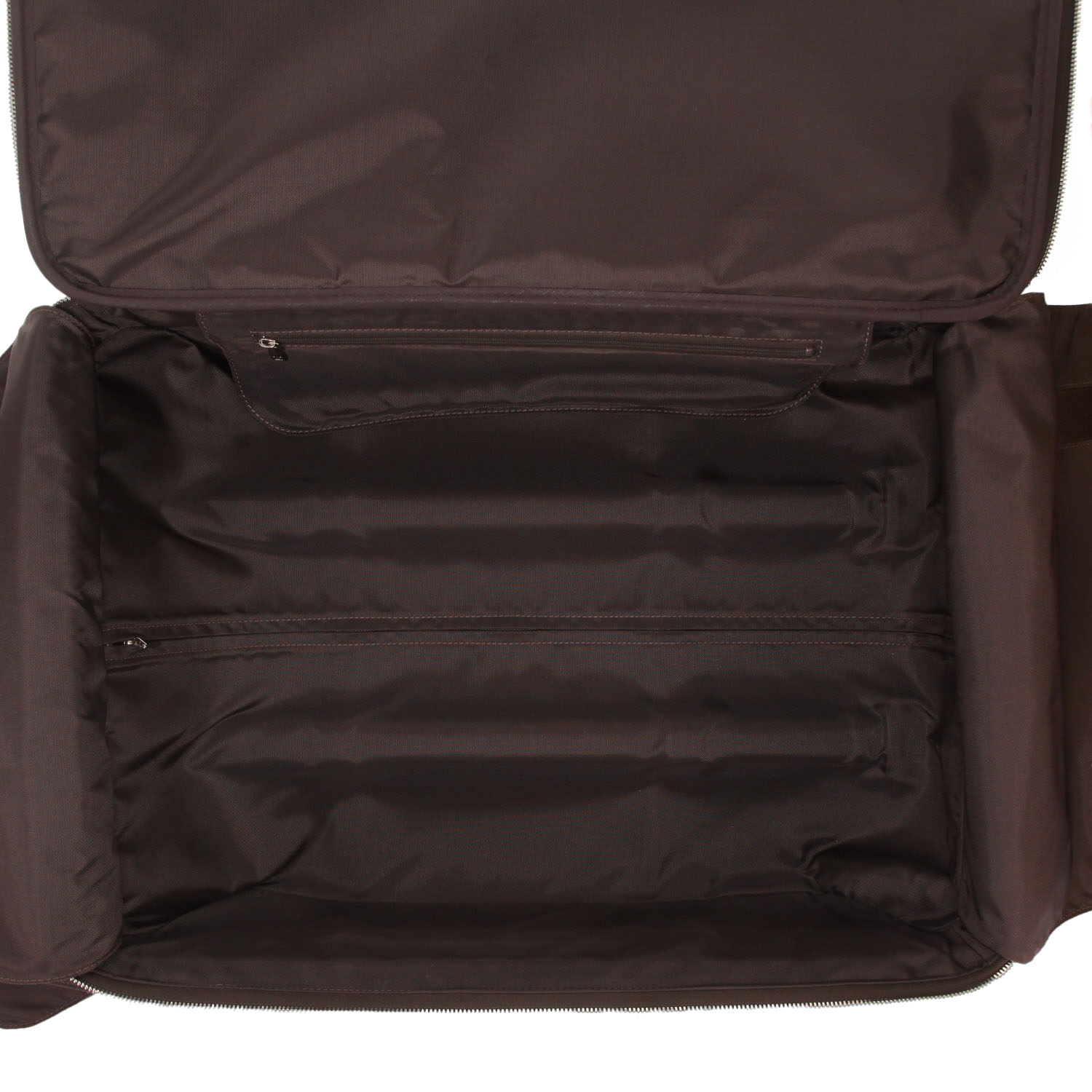 Louis Vuitton  Pegase suitcase  in brown taiga leather - Detail D4
