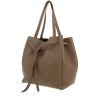 Bolso de mano Celine  Belt en cuero color topo - 00pp thumbnail