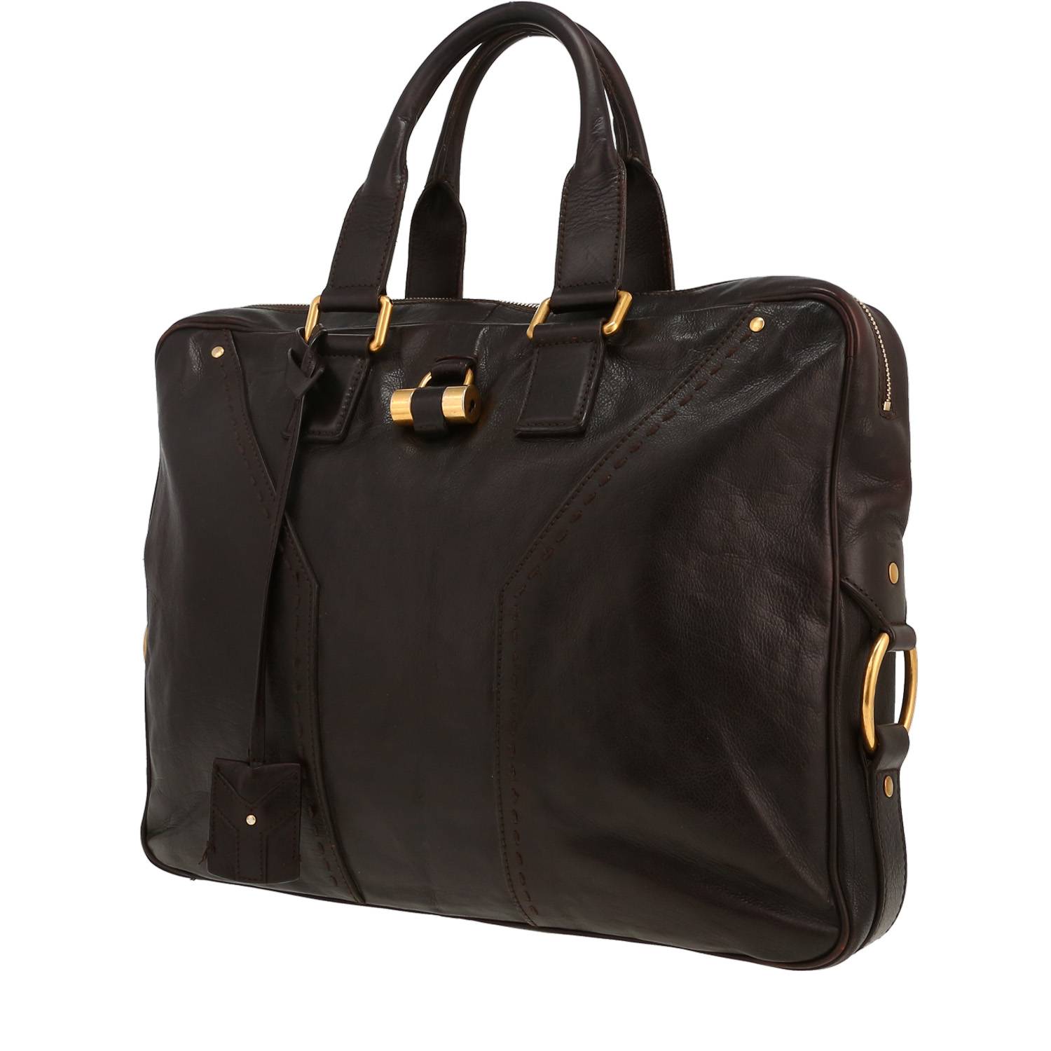 Saint Laurent handbag in brown leather