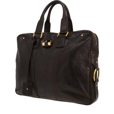 Sac à main Saint Laurent   en cuir marron