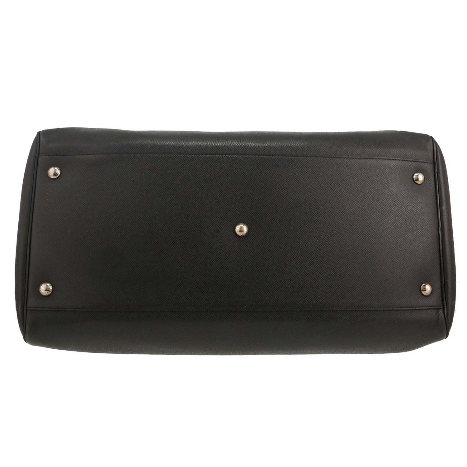 Borsa da viaggio Louis Vuitton   in pelle taiga grigia - Detail D1