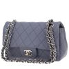 Chanel  Mini Timeless shoulder bag  in lavender blue quilted leather - 00pp thumbnail