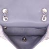 Chanel  Mini Timeless shoulder bag  in lavender blue quilted leather - Detail D3 thumbnail