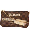 Pochette Louis Vuitton  Editions Limitées en toile damier ébène - 00pp thumbnail