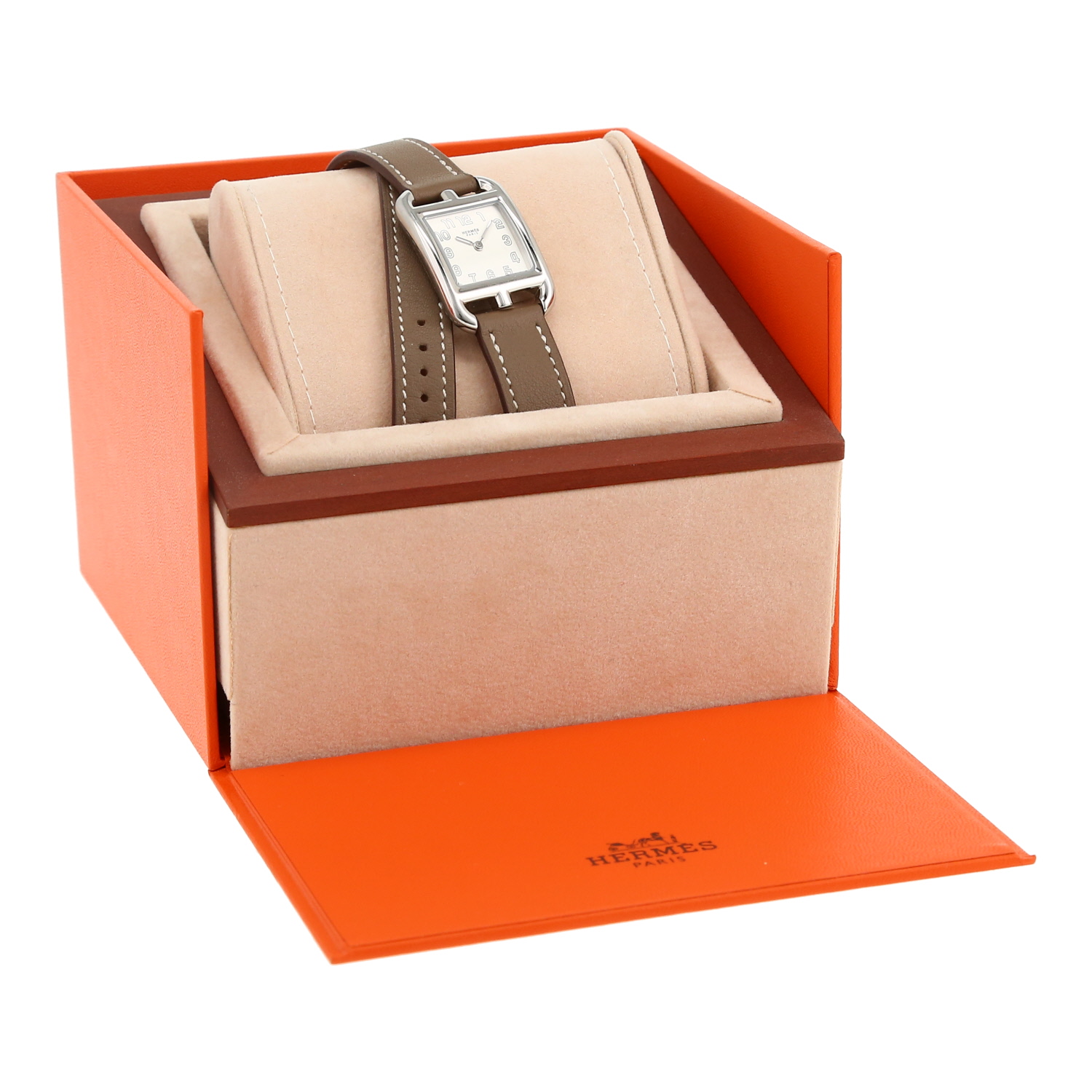 Reloj Hermès Cape Cod de acero Ref: Hermès - CC1.210a  Circa 2010 - Detail D2