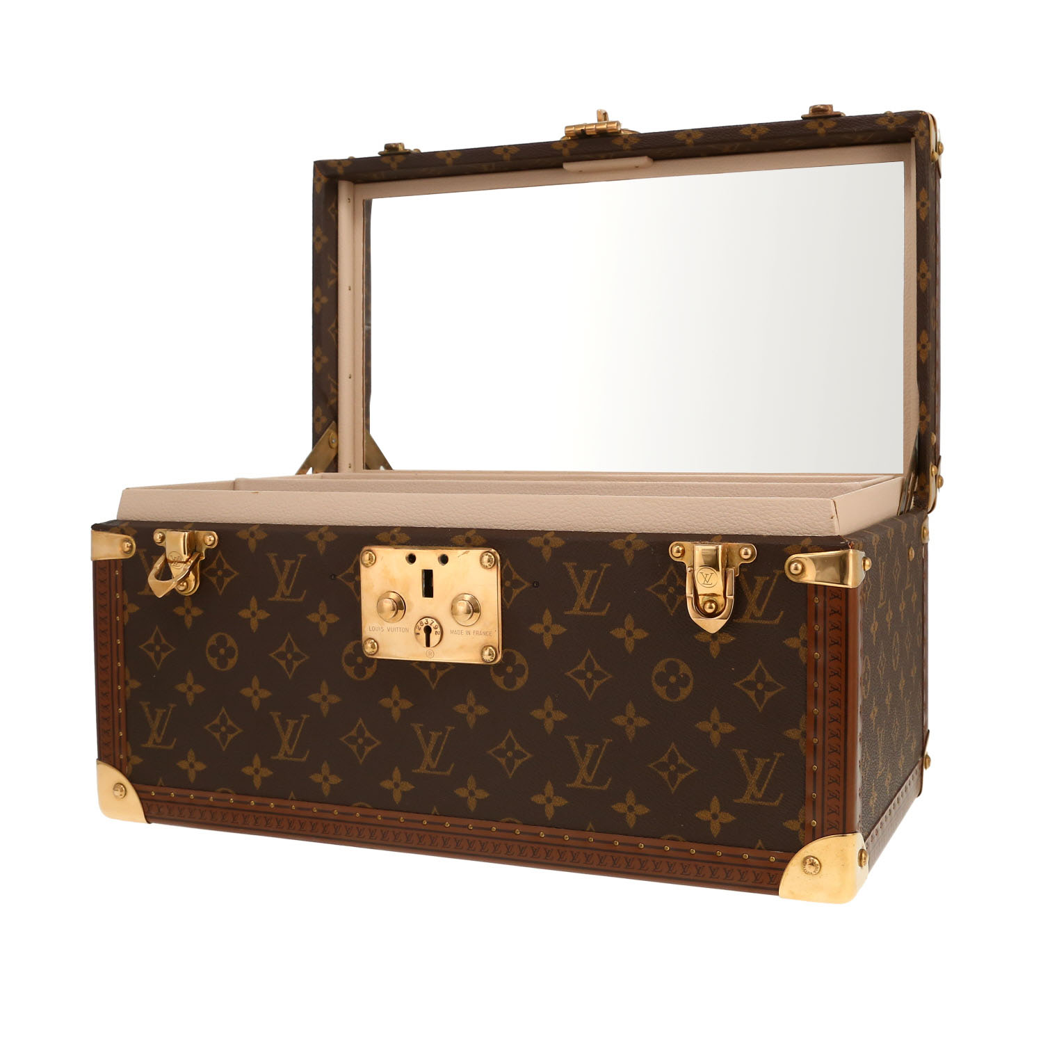 Vanity Louis Vuitton  Boîte à Pharmacie en lona Monogram marrón - Detail D5