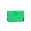 Bolso bandolera Bottega Veneta  Cassette en cuero intrecciato verde - 360 thumbnail