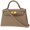 Borsa a tracolla Hermès  Kelly 20 cm in pelle Epsom etoupe - 00pp thumbnail