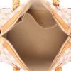 Louis Vuitton  Berkeley handbag  in azur damier canvas  and natural leather - Detail D3 thumbnail