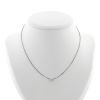 Cartier 1895 necklace in white gold and diamond - 360 thumbnail