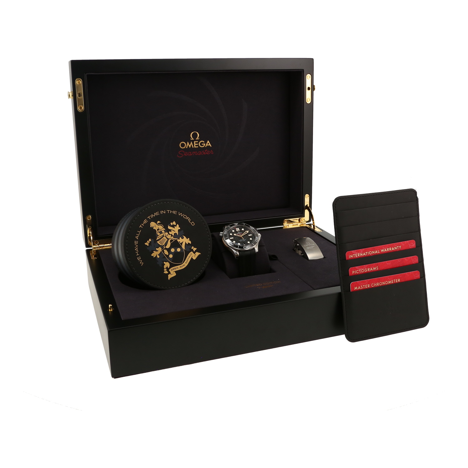 Omega Seamaster James Bond 300 M Steel Watch - Limited Edition - Ref: Omega - STZ011700 About 2020 - Detail D2