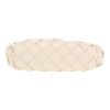 Bottega Veneta  Pouch handbag/clutch  in white intrecciato leather - Detail D1 thumbnail