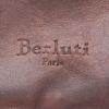 Berluti   travel bag  in brown shading  leather - Detail D2 thumbnail