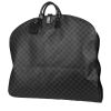 Louis Vuitton  Porte-habits clothes-hangers  in grey Graphite damier canvas  and black leather - 00pp thumbnail