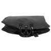 Louis Vuitton  Porte-habits clothes-hangers  in grey Graphite damier canvas  and black leather - Detail D1 thumbnail