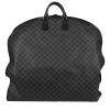 Louis Vuitton  Porte-habits clothes-hangers  in grey Graphite damier canvas  and black leather - Detail D5 thumbnail