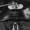 Louis Vuitton  Porte-habits clothes-hangers  in grey Graphite damier canvas  and black leather - Detail D6 thumbnail