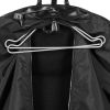 Louis Vuitton  Porte-habits clothes-hangers  in grey Graphite damier canvas  and black leather - Detail D9 thumbnail