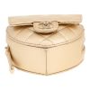 Chanel  Heart bag clutch-belt  in gold leather - Detail D1 thumbnail