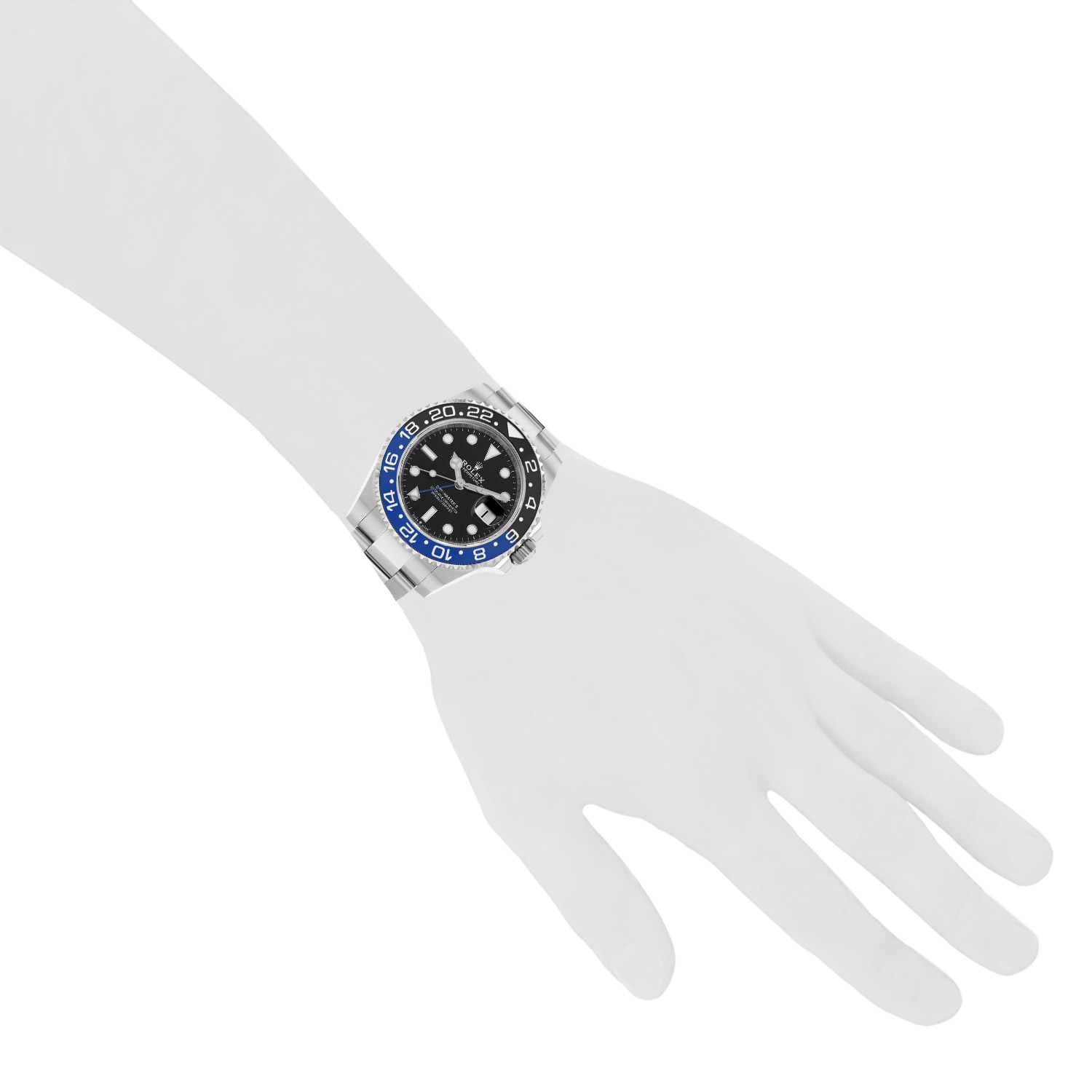 Reloj Rolex GMT-Master II de acero Ref: Rolex - 126710  Circa 2021 - Detail D1