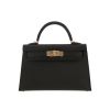 Borsa Hermès  Kelly 20 cm in pelle Epsom nera - 360 thumbnail