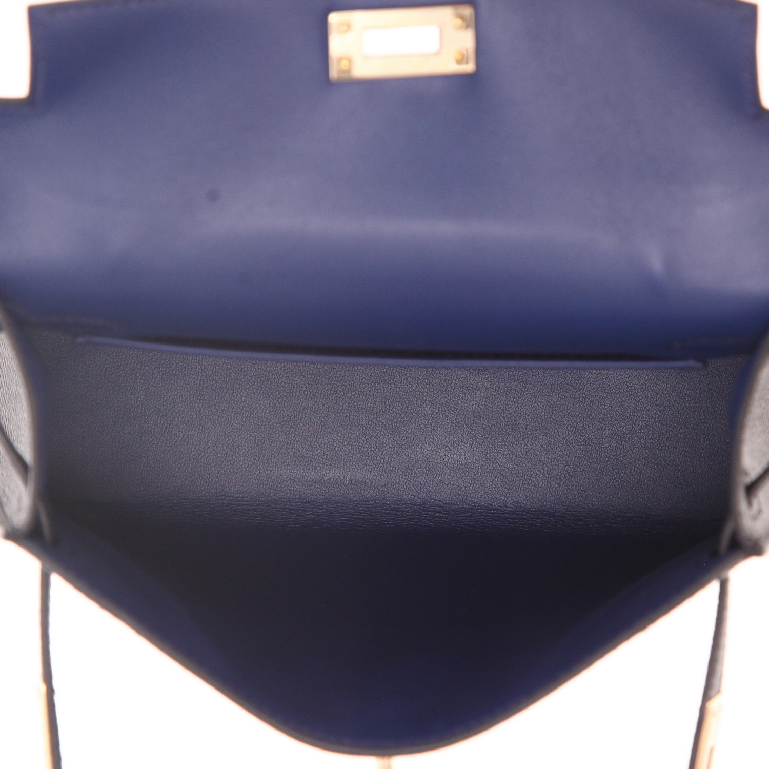 Hermès  Kelly 20 cm handbag  in black epsom leather - Detail D3